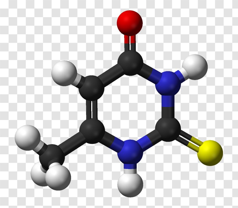 Ball-and-stick Model Chemical Compound Molecule Chemistry Aromaticity - Frame - Silhouette Transparent PNG