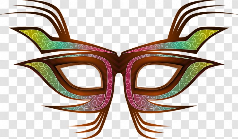 Mask Party Masquerade Ball Clip Art - Wing - Carnival Theme Transparent PNG