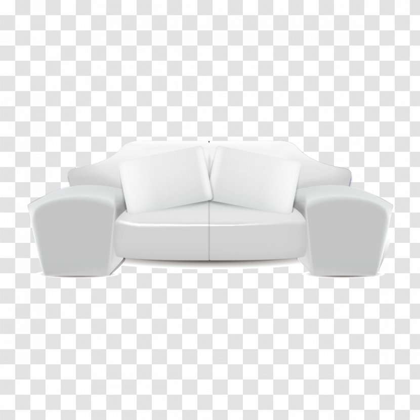Table Couch Chair Pattern - White Sofa Style Transparent PNG