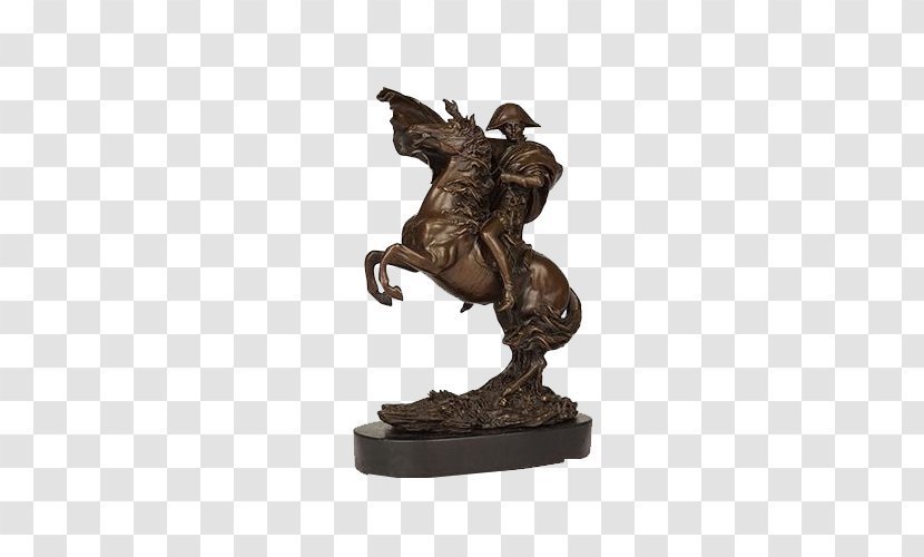 Statue Bronze Sculpture Figurine - Decorative Arts - Riding A Soldier Transparent PNG