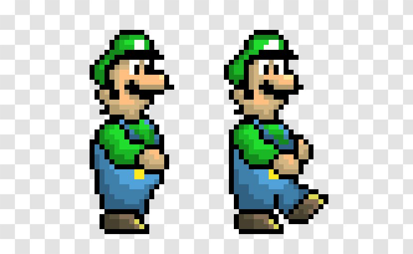 Mario & Luigi: Superstar Saga Bowser Sprite Video Games - Walk Cycle Pixel Art Transparent PNG