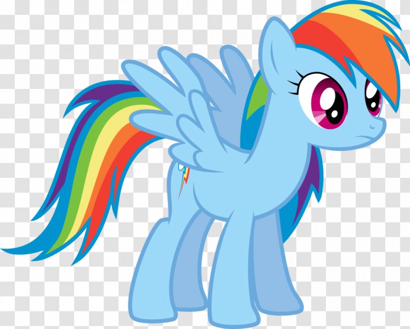 Rainbow Dash My Little Pony - Flower Transparent PNG