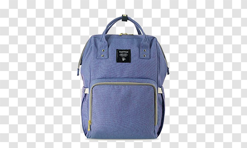 Diaper Bags Handbag Backpack - Grey Lime Green Transparent PNG