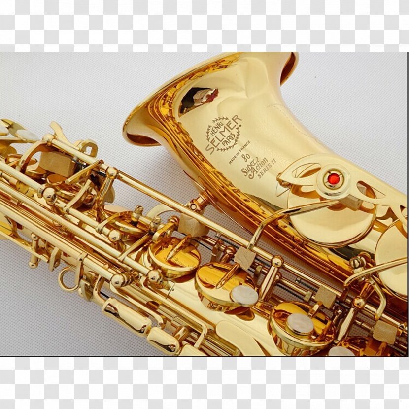 Henri Selmer Paris Alto Saxophone Flat Musical Instruments - Flower Transparent PNG