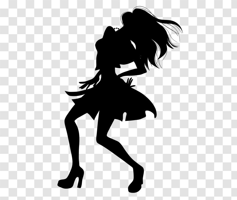 Nightclub Dance Entertainment Silhouette Party - Girl Transparent PNG