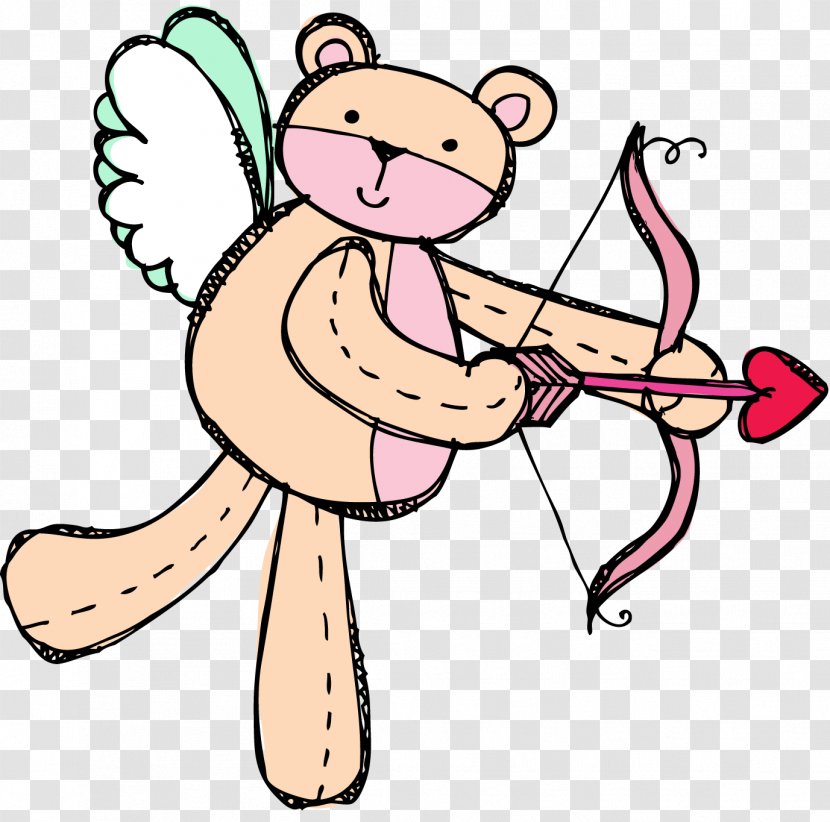 Valentine's Day Game Heart Gift Clip Art - Cupid Transparent PNG