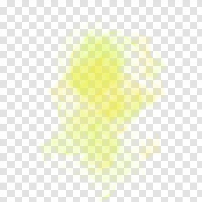 Light Yellow Euclidean Vector - Cartoon - Fog Transparent PNG