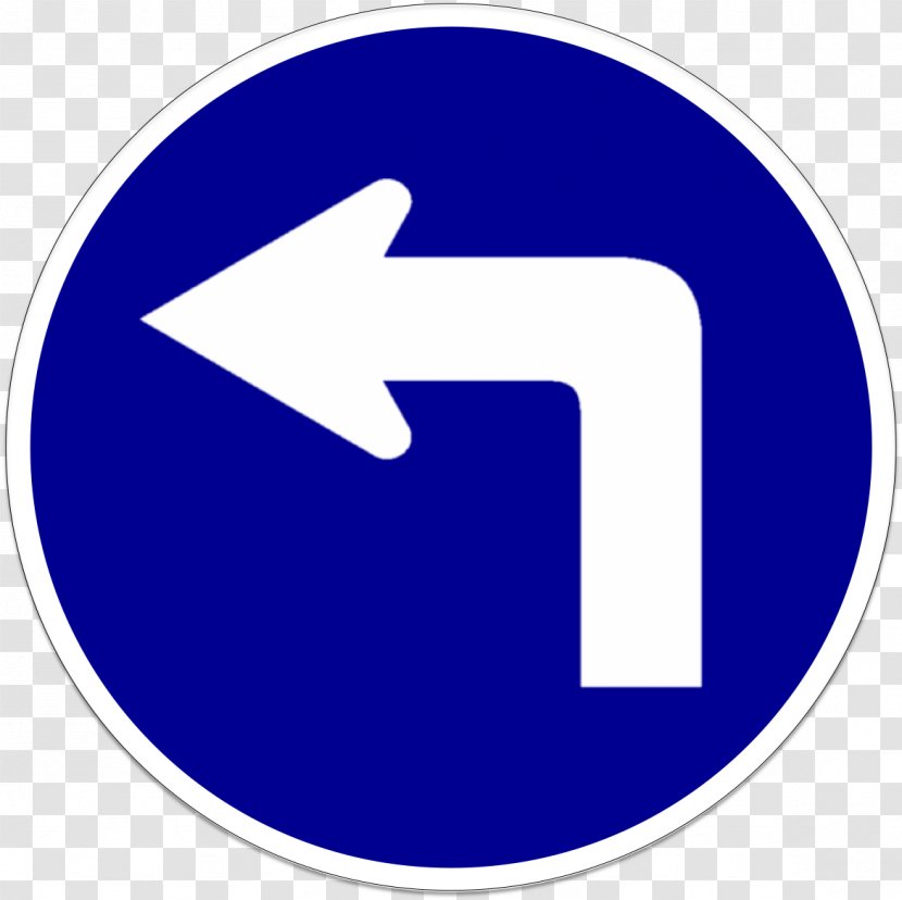 Traffic Sign Road Signs In Indonesia Mandatory New Zealand - Symbol Transparent PNG