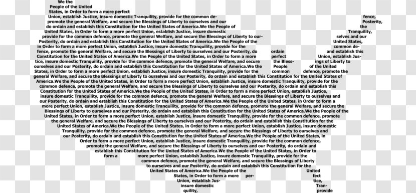 United States Constitution Constitutional Amendment Typography Transparent PNG