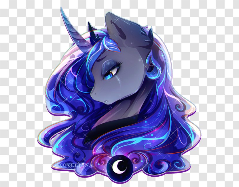 Princess Luna Pony Fan Art Unicorn - Equestria Daily Transparent PNG