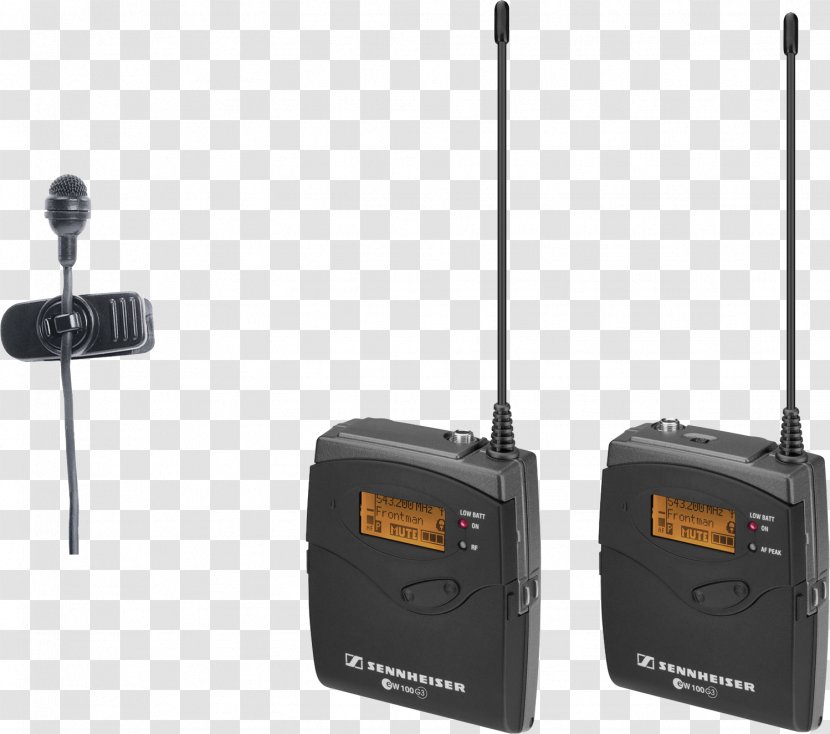 Lavalier Microphone Wireless Sennheiser Transparent PNG