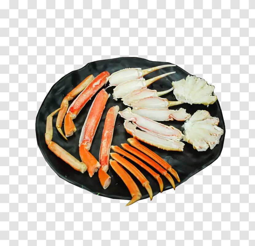 Alaska Seafood Snow Crab Red King - Resource - Platter Transparent PNG