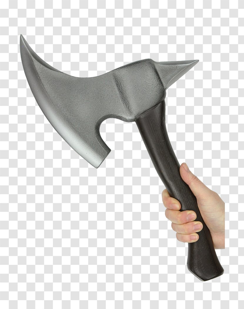 Hatchet Larp Axe Calimacil Tool - Live Action Roleplaying Game Transparent PNG