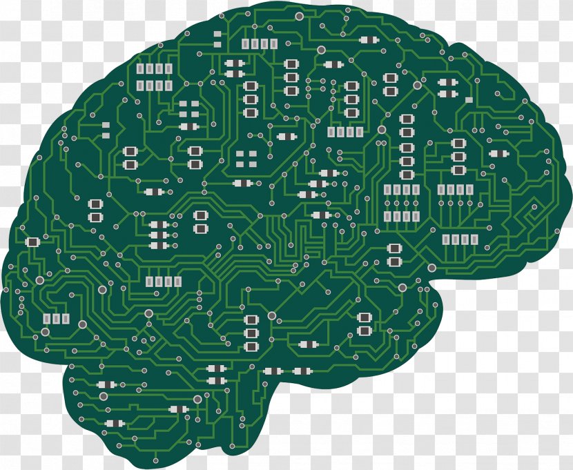 Integrated Circuit Agy Printed Board Electrical Network - Flower - Artificial Intelligence Brain Transparent PNG