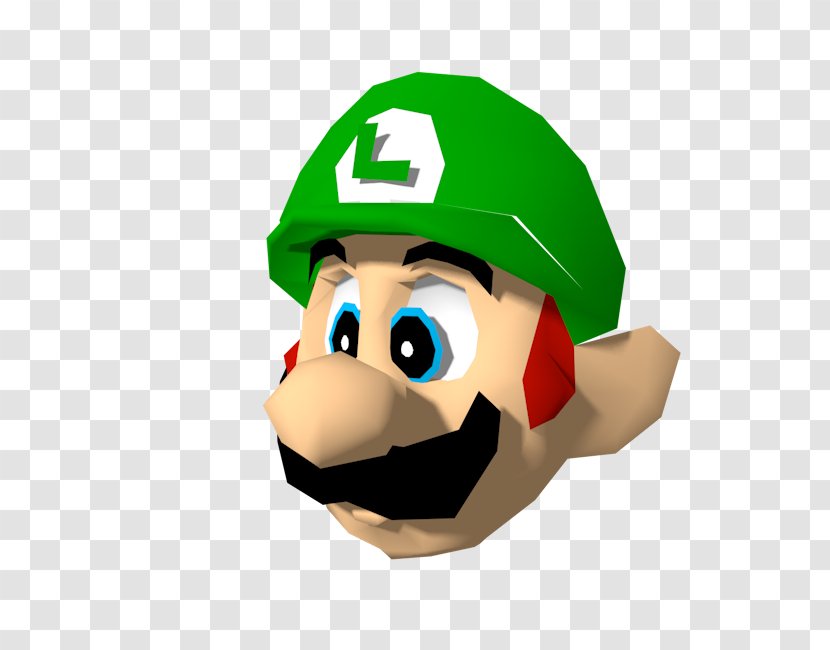 Mario Party 2 Super 64 DS Luigi's Mansion - Mascot - Luigi Transparent PNG