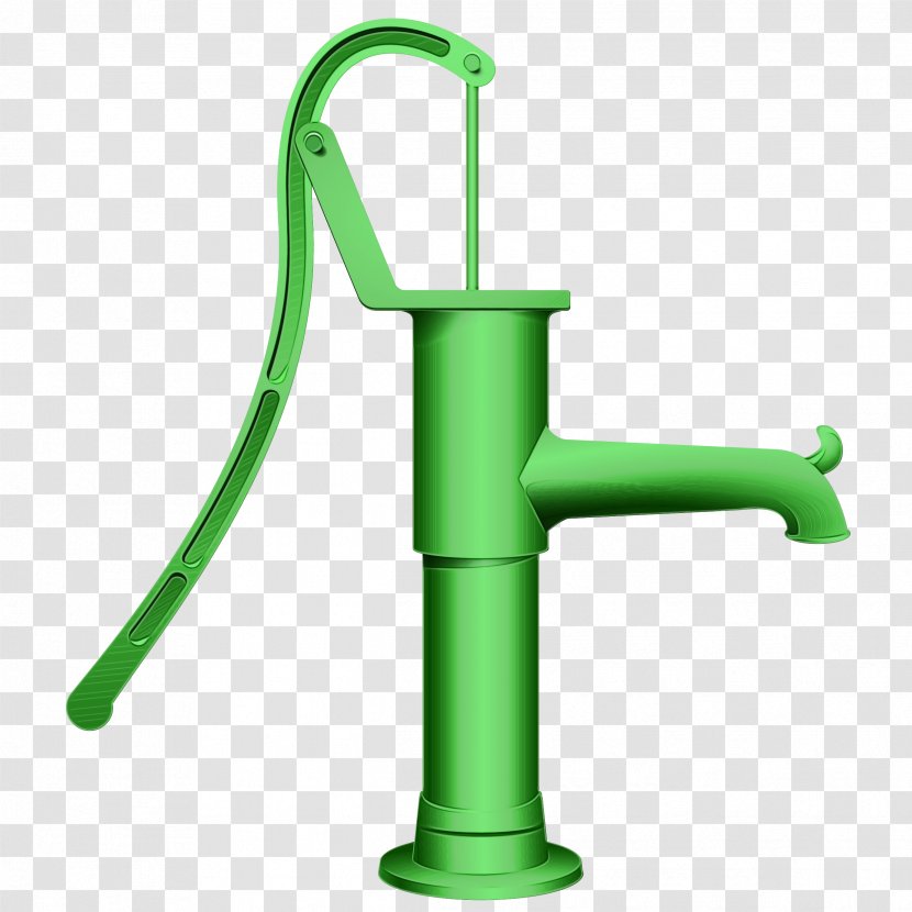 Hand Pump Hardware Pumps Water Well Submersible - Grass Family Green Transparent PNG