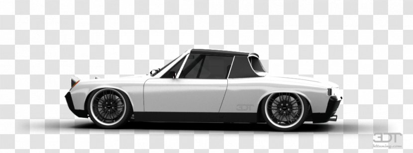 Alloy Wheel Compact Car Sports Automotive Design - Motor Vehicle - Porsche 914 Transparent PNG
