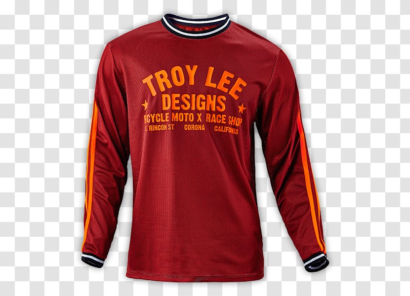 Sports Fan Jersey T-shirt Sleeve Sweater Troy Lee Designs Super Retro M - Active Shirt Transparent PNG