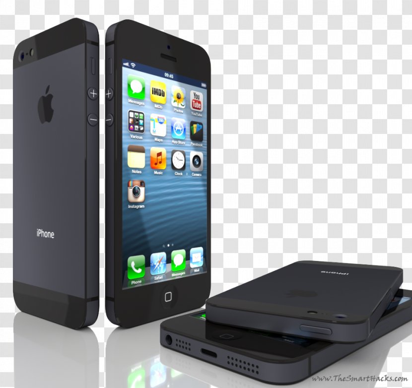 IPhone 5s 4S 6 - Portable Communications Device - Iphone Transparent PNG