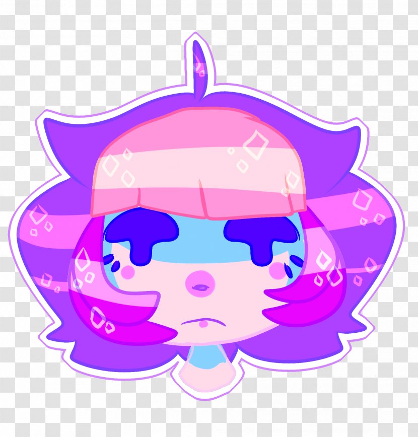 Pink M Character Clip Art - Magenta - Axolotl Transparent PNG