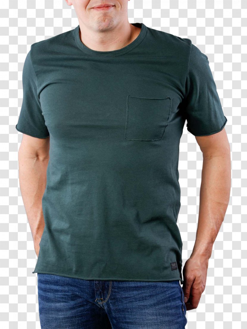 T-shirt Sleeve Top Pocket - Lee Cooper Transparent PNG