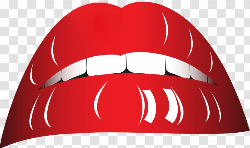 Lip Smile Mouth - Heart - Valentines Day Transparent PNG