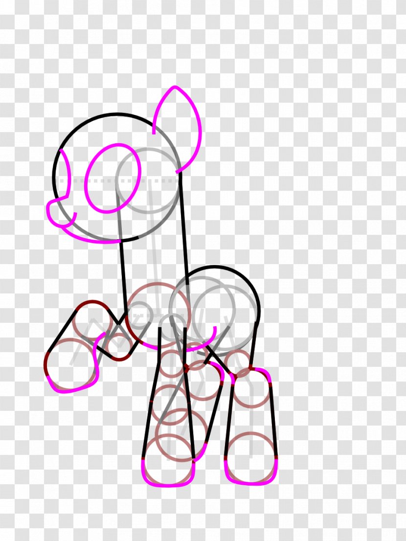 Clip Art Illustration Cartoon Product Point - Flower - Anklets Outline Transparent PNG
