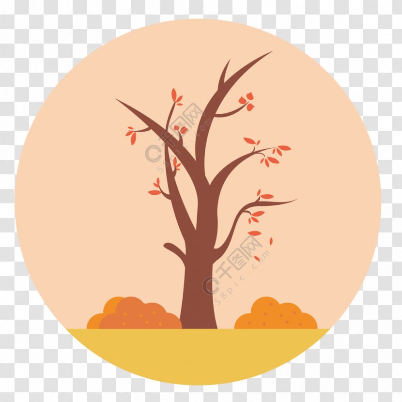 Oak Tree Leaf - Sticker Transparent PNG