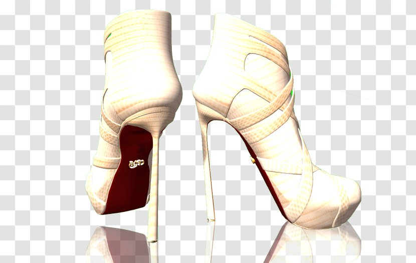 Ankle High-heeled Shoe Boot Sandal - High Heeled Footwear - Fashion Runway Transparent PNG