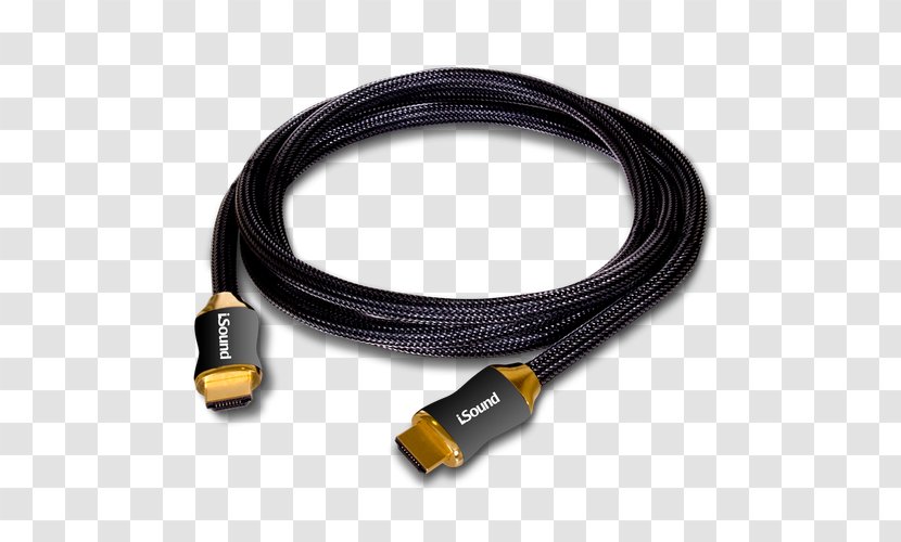 HDMI Coaxial Cable Electrical Ethernet Wire - Electronics Accessory - Stencils Networking Cables Transparent PNG