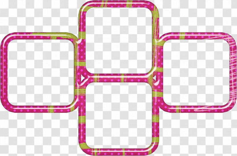 Picture Frame Drawing Cartoon - Painted Border,Purple Photo Transparent PNG