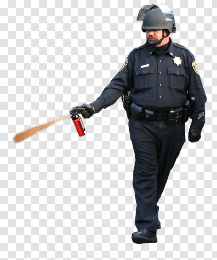 UC Davis Pepper Spray Incident Police Officer Occupy Movement - Security Transparent PNG