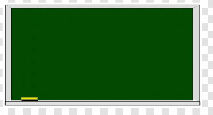 Green Rectangle Blackboard Display Board Grass - Flag Flooring Transparent PNG