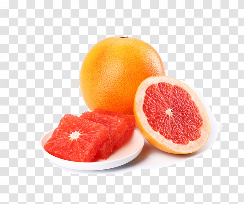 Pomelo Grapefruit Yuja-cha Citrus Junos Citron - Lemon - Red Transparent PNG