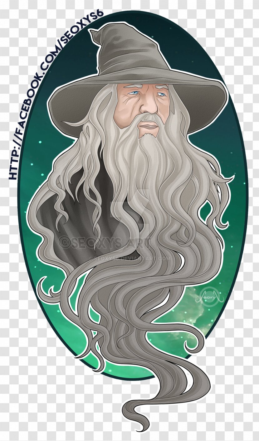 Gandalf The Lord Of Rings Legolas Galadriel Elrond - Digital Painting Transparent PNG