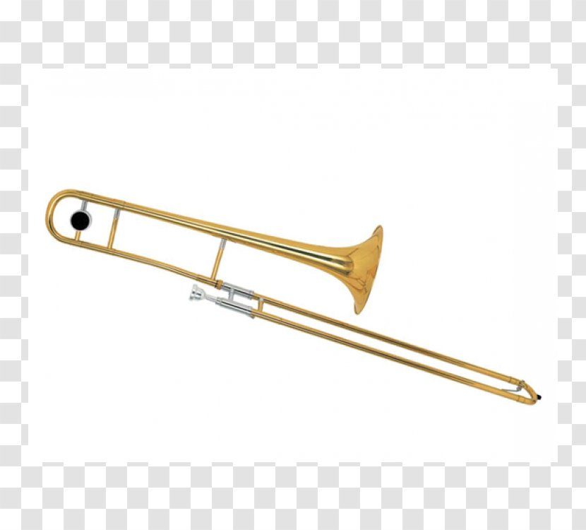 Trombone Slide Trumpet Wind Instrument Musical Instruments - Silhouette Transparent PNG