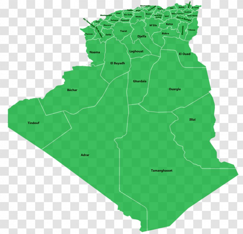 Algeria - Leaf - Map Transparent PNG