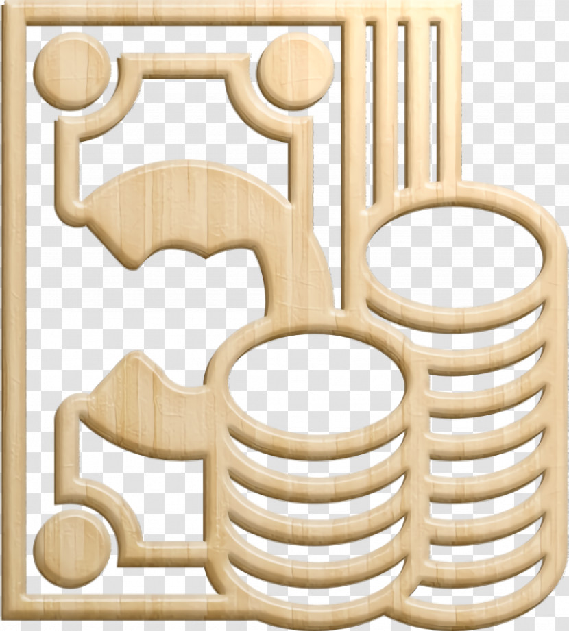 Business Set Icon Money Icon Change Icon Transparent PNG