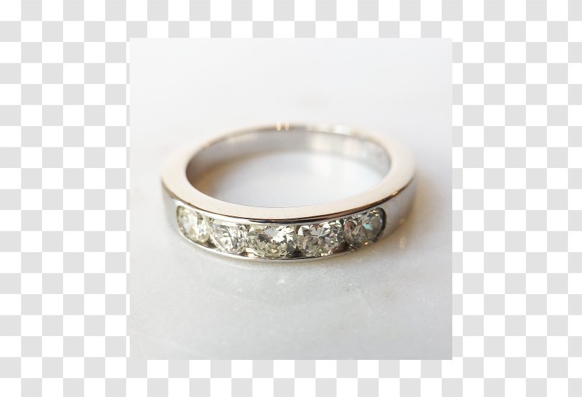 Wedding Ring Silver Diamond - Ceremony Transparent PNG