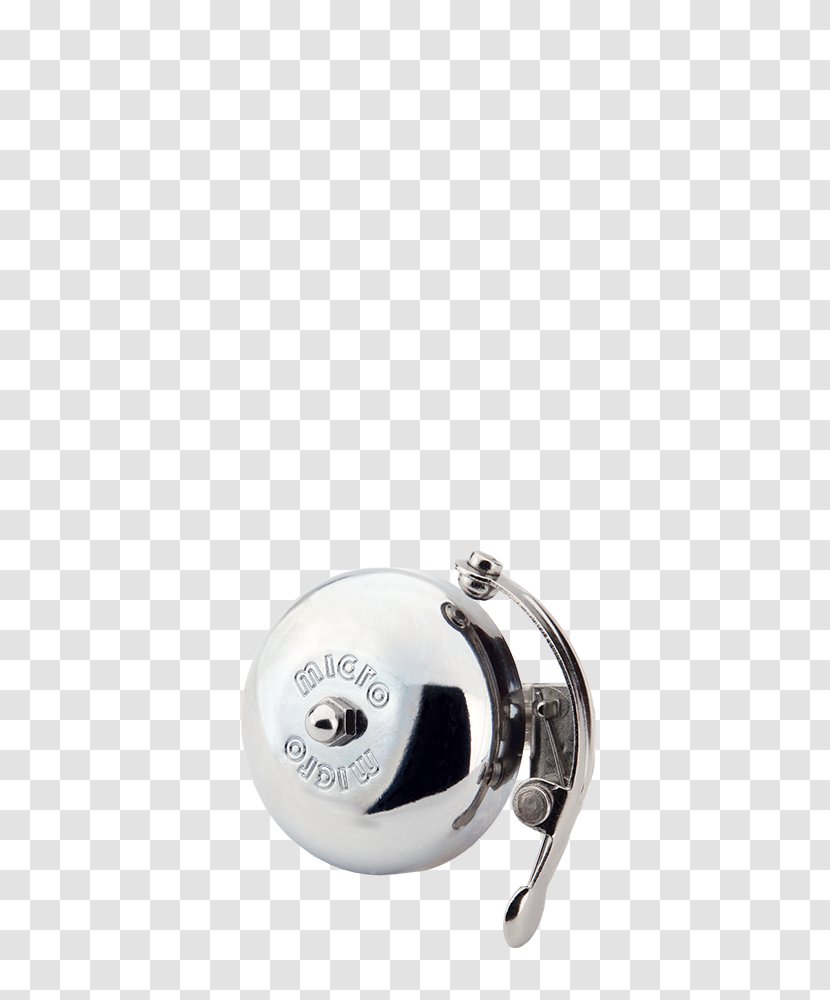 Kick Scooter Motorcycle Helmets Silver Bell Metal - Body Jewelry Transparent PNG