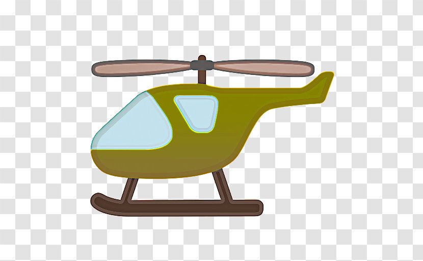 Cartoon Airplane - Yellow - Radiocontrolled Toy Aircraft Transparent PNG