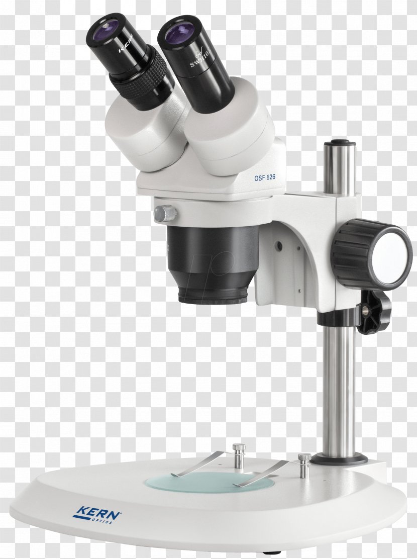 Stereo Microscope Optical Optics Light - Eyepiece Transparent PNG