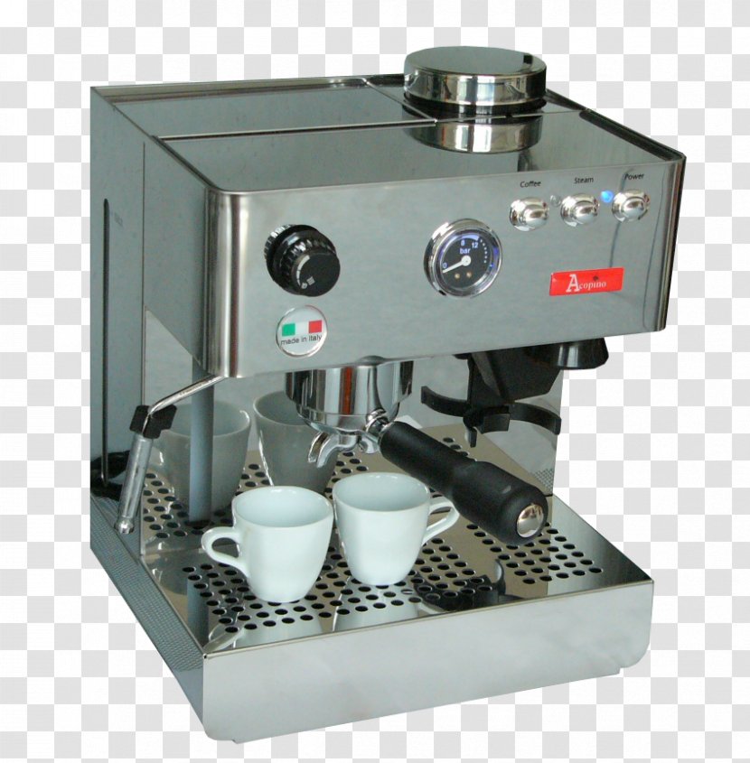 Espresso Machines Coffeemaker Burr Mill - Coffee Transparent PNG