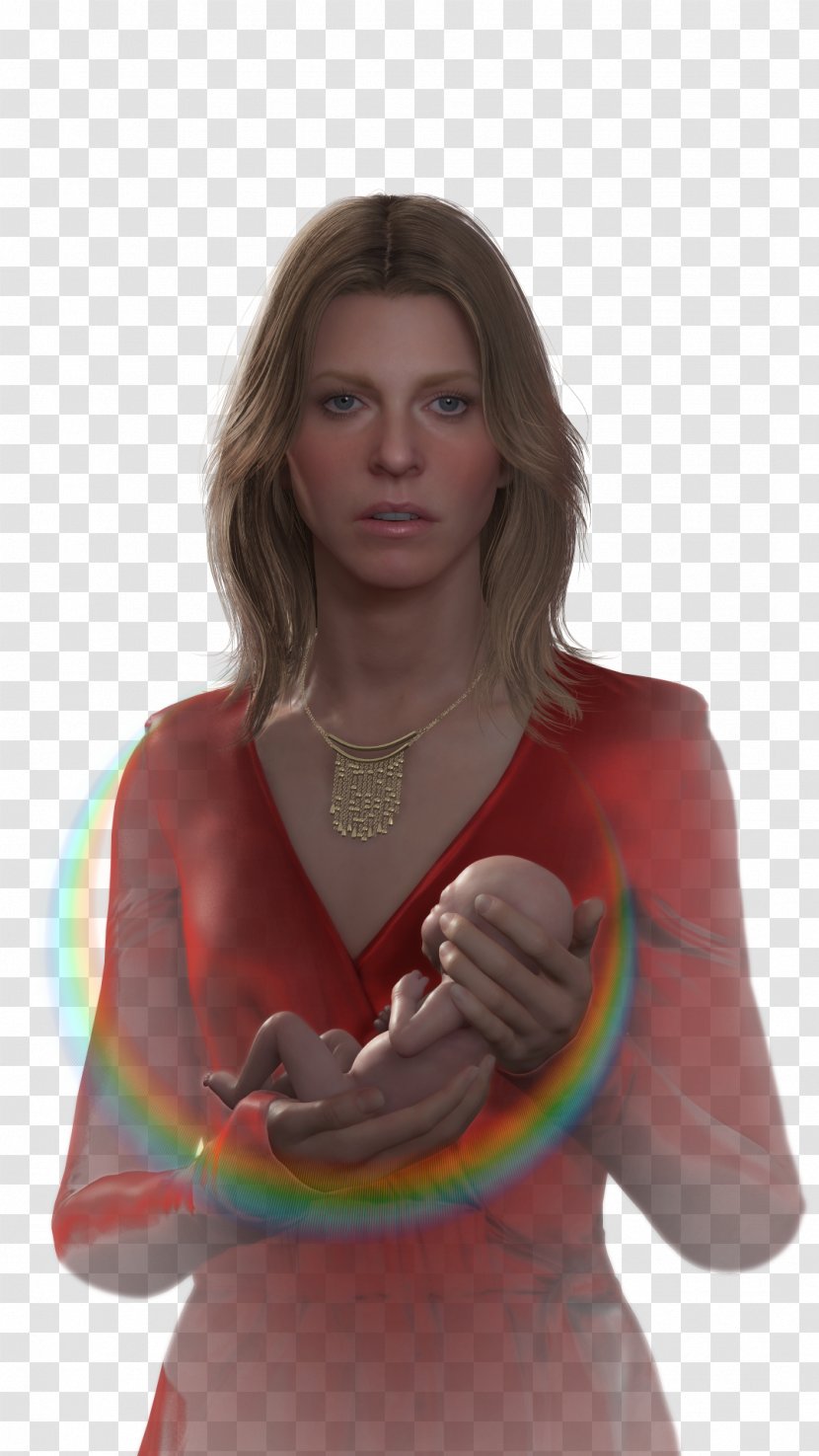 Lindsay Wagner Death Stranding Electronic Entertainment Expo 2018 Actor Game - Neck Transparent PNG