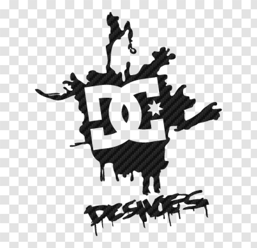 DC Shoes Decal Logo Sticker Washington, D.C. - Shoe - Clothing Transparent PNG