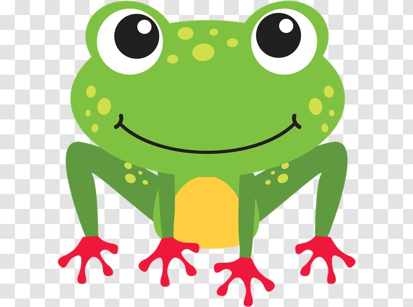 Toad True Frog Cartoon Clip Art - Organism Transparent PNG
