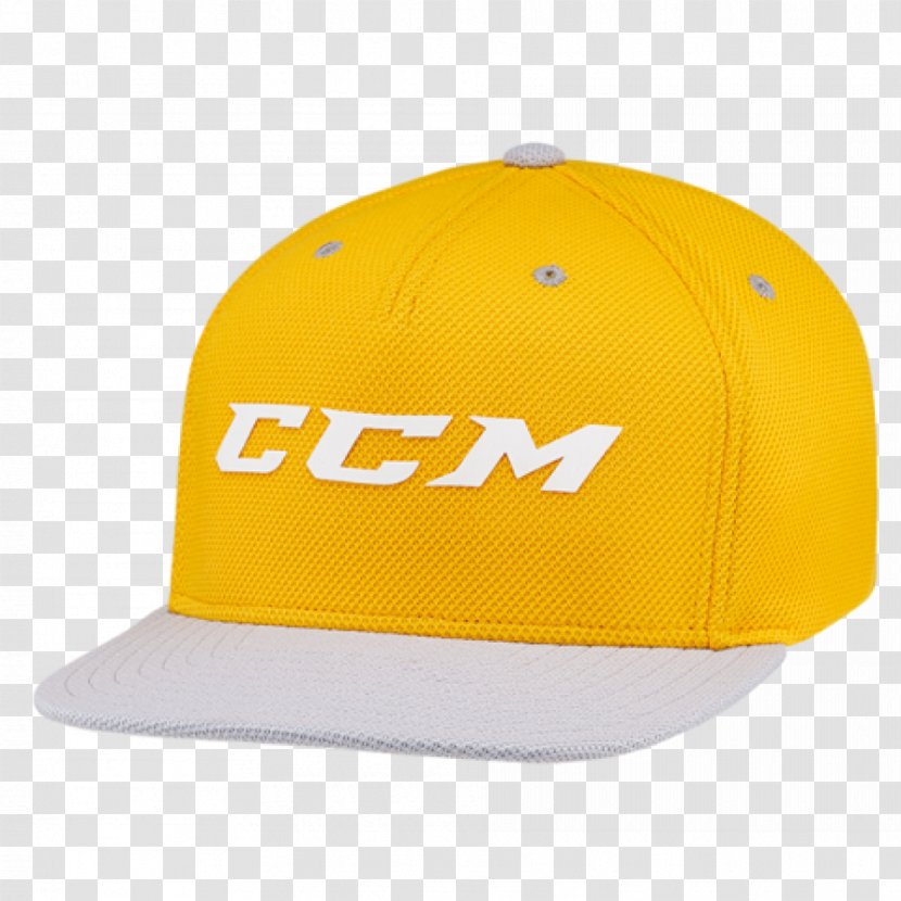 Baseball Cap Men's CCM 6281 Senior Pique Mesh Flat Brim Adjustable Snapback Hockey Brand Product Design - Hats Transparent PNG