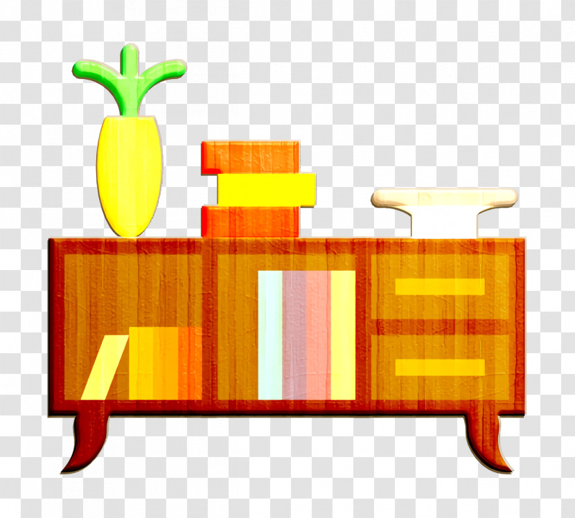 Household Compilation Icon Bookshelf Icon Transparent PNG
