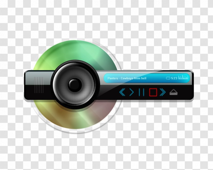 Button Download - Search Engine - Black Play Bar Foreign Creative Transparent PNG