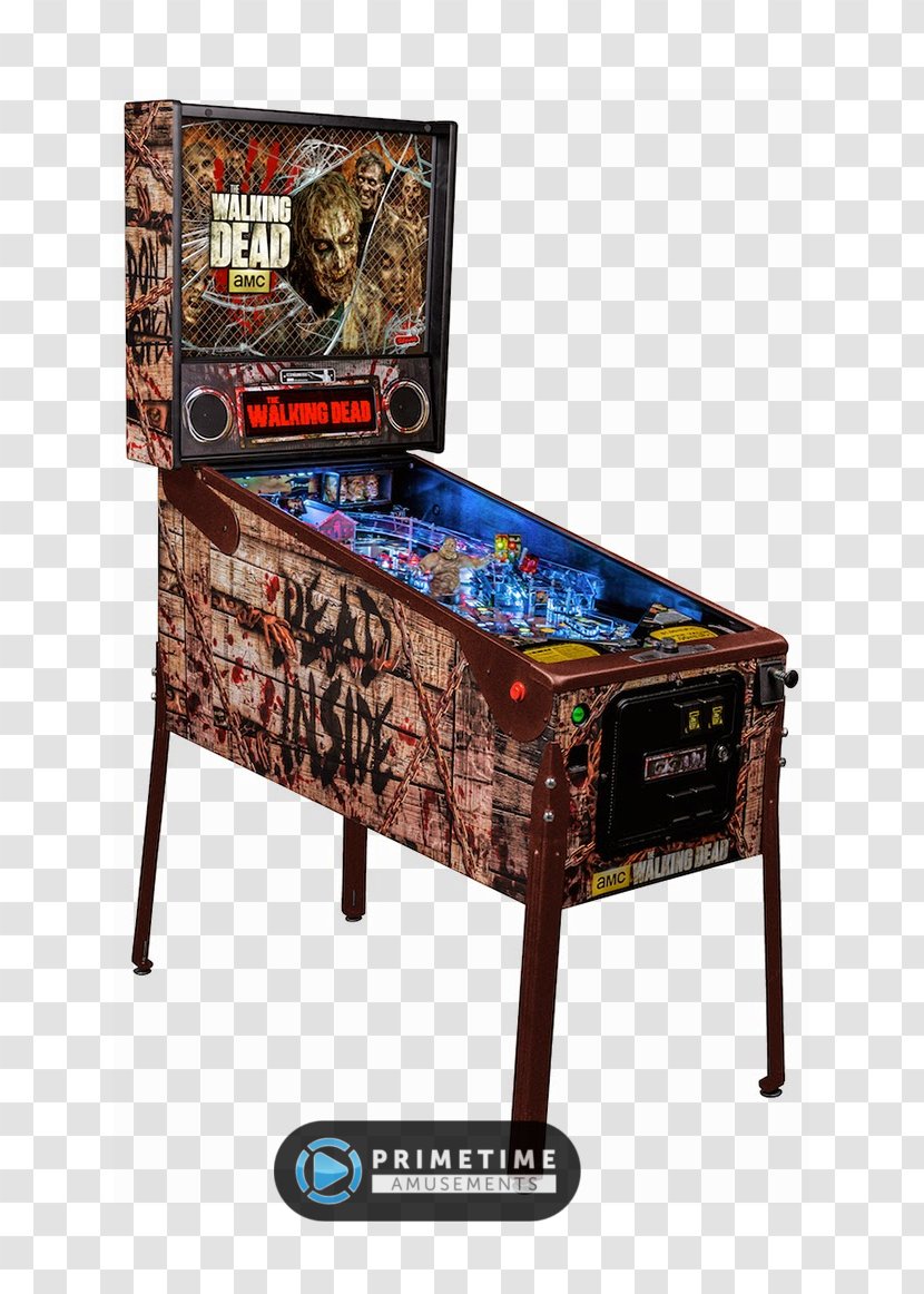 Pinball The Walking Dead Arcade Game Stern Electronics, Inc. - Video Transparent PNG